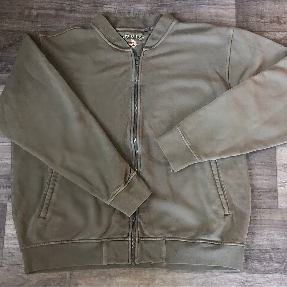 Orvis Zip Up Sweater